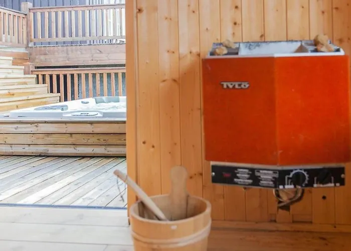 بيت للعطل Cozy In With Jacuzzi And Sauna *